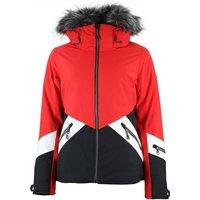 Peak Mountain Women's Ski Jacket in Red | Size: Medium