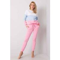 Love Lace Women's Sweatshirt & Pants Set Style 175122 in Pink | Size: Small