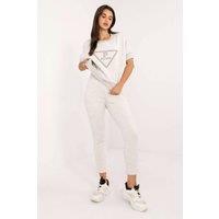 Love Lace Women's Insulated Cotton Polyester Sweatshirt Set Style 202082 in Grey