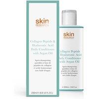 Skin Research Women's Collagen Peptide & Hyaluronic Acid Daily Conditioner with Argan Oil 250ml for Firmness & Elasticity in White