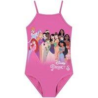 Disney Girl's Ariel, Rapunzel & Moana Swimsuit in Pink | Size: 2-3 Years