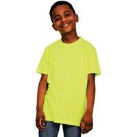 Casual Classics Original Tech T-Shirt in Bright Yellow | Size: 12-13 Years