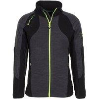 Peak Mountain Men's Fleece Jacket Cecut in Black | Size: 2XL