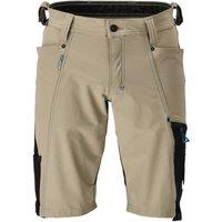 Mascot Men's Advanced Work Shorts in Light Khaki | Size: 31.5R