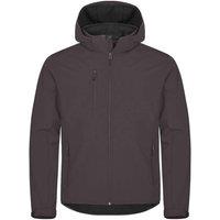 Clique Men's Classic Soft Shell Jacket in Dark Grey | Size: Large