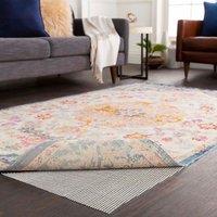 Livabliss Non-Slip Blake Rug Pad Cushioned Support For Floor Protection Multiple Sizes Available in White | Size: 150 cm x 230 cm