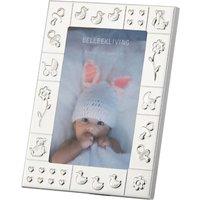 Belleek Living Cherish Baby Frame in Silver
