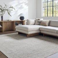 Livabliss Galey Alix Maria Elena V-Vintage Brown Traditional Fringe Living Rug in Ivory | Size: 66 cm x 120 cm