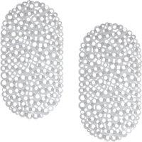 Showerdrape Otto Anti Slip PVC Bath Mat 69cm x 36cm 2 Set in Clear | Size: 69 cm x 36 cm