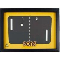 Thumbs Up Official Atari 3D Wall Art - Pong Collection in Black