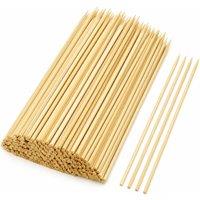 Shatchi 15cm Bamboo BBQ Skewers - Wooden Kebab Sticks 100-500 Pack in Natural | Size: 200 Pieces