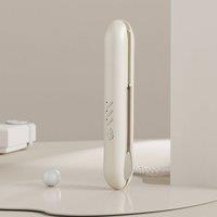 Leaper Women's Wireless Mini Rechargeable Portable Hair Straightener in Beige