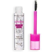 Revolution Women's Superfix Locked In Brow Glue 4.5ml in Clear
