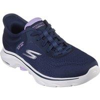 Skechers Women's GO WALK 7 - Valin Slip On Trainers in Navy