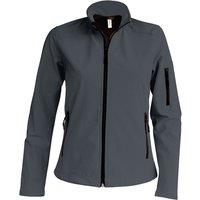 Kariban Women's Soft Shell Jacket in Dark Grey | Size: 2XL