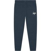 Hype Boy's Joggers Casual Teal Sweatpants Soft Cuffed Lounge Bottoms | Size: 7-8 Years