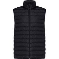 IQONIQ Men's Meru Polyester Body Warmer in Black | Size: 4XL