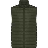 IQONIQ Men's Meru Polyester Body Warmer in Green | Size: 2XL