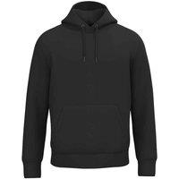 Native Spirit Men's Plain Hoodie in Black | Size: XL