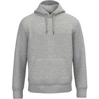 Native Spirit Men's Plain Hoodie in Light Grey | Size: Small