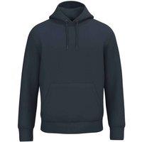Native Spirit Men's Plain Hoodie in Navy | Size: Medium