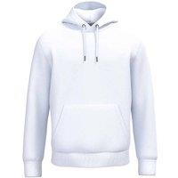 Native Spirit Men's Plain Hoodie in White | Size: Large