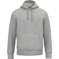 Native Spirit Men's Plain Hoodie in Light Grey | Size: 2XS