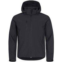 Clique Men's Classic Soft Shell Jacket in Black | Size: 4XL