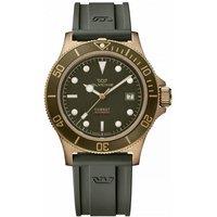 Glycine Men's GL0325 Combat 42mm Automatic Watch in Green