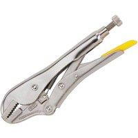Stanley Straight Jaw Locking Pliers 225Mm (9In) in Silver