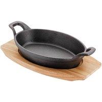 Judge Sizzle & Serve, 20 x 14cm Gratin Dish in Black | Size: 20 x 14 cm