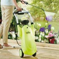 Gainsborough Garden Sprayer, 12L with Adjustable Handle & 2m Hose in Lime