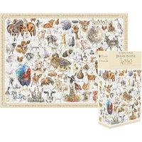 Wrendale Designs Farmyard Friends Jigsaw Puzzle - 1000 Pieces