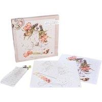 Wrendale Designs 'Blooming with Love' Spaniel Paint by Numbers Kit - 40 x 40cm | Size: 40 x 40 cm