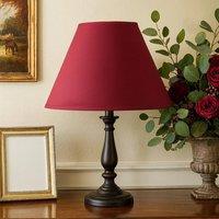 Voltico 2PK Adjustable 9 Inch Fabric Coolie Lampshade in Wine