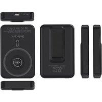 Kelvenix Magnetic Wireless Portable Power Bank, Fast Charger for iPhone in Black