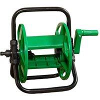 SPETLEK Portable Garden Hose Reel Holder for up to 30m Pipe in Green