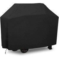 SPETLEK Waterproof BBQ Grill Cover Heavy Duty Outdoor Dust Rain Cover in Black | Size: 100 cm x 60 cm