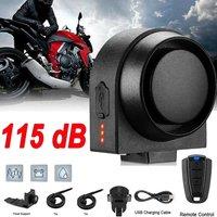 SPETLEK Bike Motorcycle Alarm Anti in Black