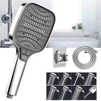 SPETLEK Shower Head & Hose in Silver