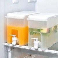 Kelvenix 3.5 Jug With Tap Cold Water Container in White