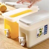 Kelvenix 5L Jug With Tap Cold Water Container in White