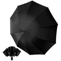 SPETLEK Automatic Large Black Folding Umbrellas | Size: 0.6m2