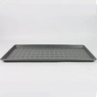 FLAVORA Plastic Shoe Tray with Raised Edges in Grey | Size: 500mm