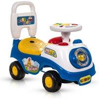 Hillington Toddler Ride On Walker Car with Storage Blue