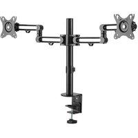 StarTech Dual Monitor Arm Desk Mount in Black
