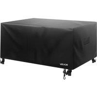 VEVOR Heavy Duty Patio Furniture Cover 420D Waterproof Black | Size: Small