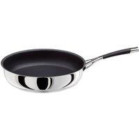 Stellar Flow, 28cm Frying Pan, Non-Stick in Metallic Silver