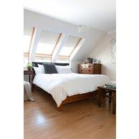The Lyndon Company Duck Feather & Down 240 Thread Count Casing 13.5 Tog Winter Weight Duvet in White | Size: King