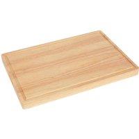 Kelvenix 1x Wooden Butchers Block Chopping Board 30345cm Kitchen Worktop in Brown